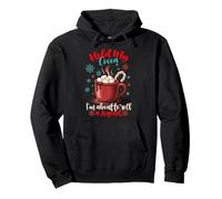 HOLD MY COCOA I'M ABOUT TO ROLL A LEGEND Pullover Hoodie