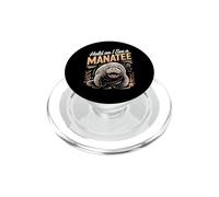 Hold On I See a Manatee Sea Cow Ocean Animal PopSockets PopGrip for MagSafe