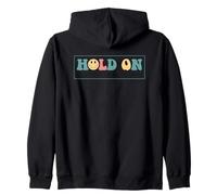 Hold On Let Me Overthink This Fun Witty Zip Hoodie