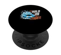 Hold On Tight Water Tubing Action Lake Ride PopSockets Adhesive PopGrip