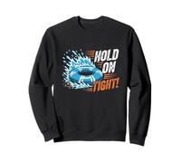 Hold On Tight Water Tubing Action Lake Ride Sweatshirt