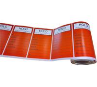 Hold Quality Control Labels Stickers, 3×5 Inch Quality Hold Stickers Inventory Control Labels for Shipping,Inventory,Production Line,Warehouse,Management,Inspection(200Pcs)