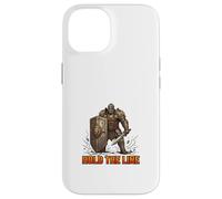 Hold the Line Warrior Strength Discipline Design Case for iPhone 14