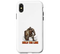 Hold the Line Warrior Strength Discipline Design Case for iPhone X/XS