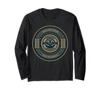 Hold The Vision Trust The Process Motivational Eye Symbol Long Sleeve T-Shirt