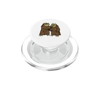Hold Thy Peace Frog Monks Medieval Renaissance Festival PopSockets PopGrip for MagSafe