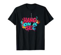 Hold Tight with this Hang on a Sec Statement T-Shirt