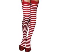 Hold-up Striped Stockings in Various Colors