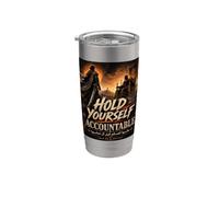 Hold Yourself Accountable Umar IBN Al-Khattab Quote Apparel Stainless Steel Insulated Tumbler