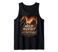 Hold Yourself Accountable Umar IBN Al-Khattab Quote Apparel Tank Top