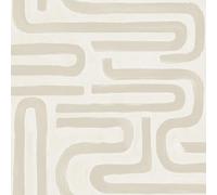 Holden Brushed Geo Soft Tones Geometric Style Wallpaper for Modern Living Spaces, Bedrooms, Feature Wall or Kids Bedrooms Neutral (14230)