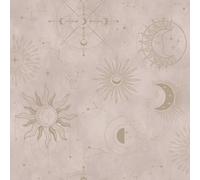 Holden Decor Cosmic Pink Gold Wallpaper, Purple