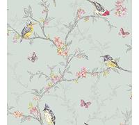 Holden Decor 98083 Paper Wallpaper Enchanted Garden Collection 10.05 x 0.53 m