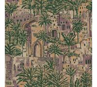 Holden Décor Alchemy Wallpaper Collection Tipaza Plum Silver Holden 65831