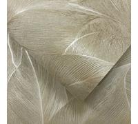 Holden Décor Anthurium Cream Leaf Pvc-Free Textured Wallpaper