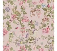 Holden Décor Away With The Fairies Textured Wallpaper in Pink Holden Décor Pink