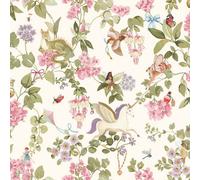 Holden Décor Away With The Fairies Wallpaper Cream / Multi Holden 14020