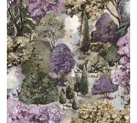 Holden Décor Basildon Forest Wallpaper Mulberry / Green Holden 13930