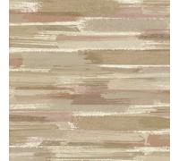 Holden Décor Brushmarks Beige/coral Abstract Wallpaper
