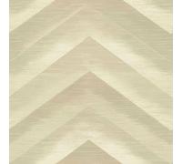 Holden Decor Cascade Zigzag Metallic Effect Geometric Stripes Wallpaper in Beige Holden Decor Beige