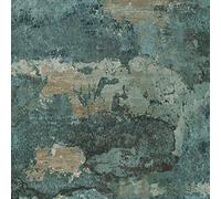 Holden Decor Concrete Texture Teal Wallpaper 13161 - Marble Granite Stone
