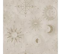 Holden Décor Cosmic Wallpaper in Cream Holden Décor Cream