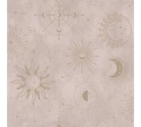 Holden Décor Cosmic Wallpaper in Pale Pink Holden Décor Pale Pink