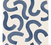 Holden Decor Curly Confetti Navy Children's Wallpaper, Blue