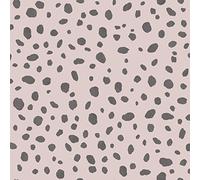Holden Decor Dalmation Pink 12941 Indulgence Paper Wallpaper 10.05 m x 0.53 m