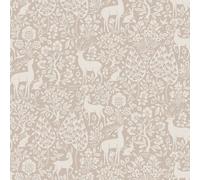 Holden Décor Deer Wallpaper in Beige Holden Décor Beige