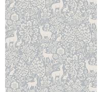 Holden Décor Deer Wallpaper in Blue Holden Décor Blue