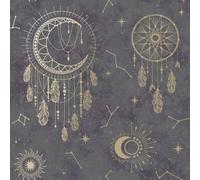 Holden Décor Dreamcatcher Wallpaper in Black Holden Décor Black
