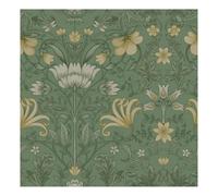 Holden Décor Eclectic Collection Vintage Floral Wallpaper in Green Holden Décor Green