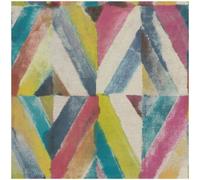 Rasch Ethno Geo Diamond Multicoloured Wallpaper Extra Washable Paste The Wall