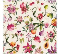 Holden Décor Floral Fruit Wallpaper Cream Multi Pink Purple Natural Botanical Feature Wall