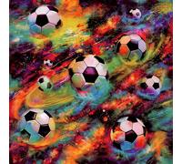 Holden Decor Football Galaxy Multi Wallpaper 13780