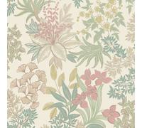 Holden Décor Full Bloom Wallpaper in Cream Holden Décor Cream