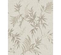 Holden Décor Giovanni Trail Beige Classic Traditional Floral Trail Heavyweight Wallpaper