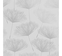 Holden Decor Glistening Fleur Grey 12920 Indulgence Wallpaper 10.05 m x 0.53 m