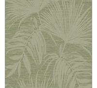 Holden Decor Grasscloth Leaf Green