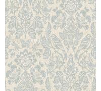 Holden Décor Hawthorn Meadow Textured Blown Vinyl Wallpaper Blue Holden 76000