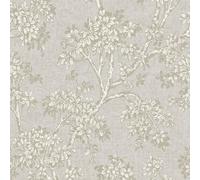 Holden Decor Hawthorn Trail Grey Textured Vinyl Wallpaper, Grey