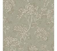Holden Decor Hawthorn Trail Sage Textured Vinyl Wallpaper, Green