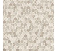 Holden Decor Hexara Tile Cream Kitchen And Bathroom Wallpaper, Cream
