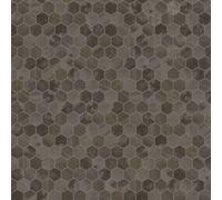 Holden Decor Hexara Tile Bronze Kitchen And Bathroom Wallpaper, Black