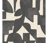 Holden Decor Abstract Angles Cream Charcoal Wallpaper 13741