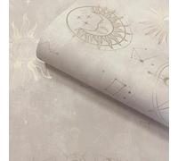 Holden Decor Cosmic Cream Gold Wallpaper, Gold