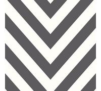 Holden Décor Holden Decor Chevron Black/white Geometric Print Smooth Wallpaper