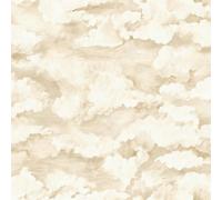 Holden Décor Holden Decor Cloudscape Cream Beige Wallpaper Sky Calming Modern Feature Wall