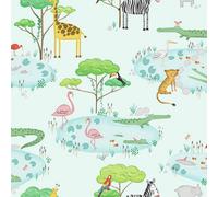 Holden Décor Holden Decor Crocodile Lake Teal Wallpaper 90932